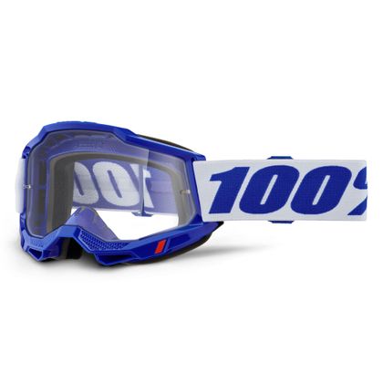Gafas de motocross 100% ACCURI 2 OTG Bleu -  Clair 2024 - Azul