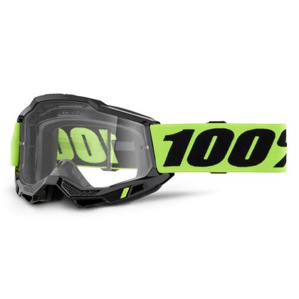 Gafas de motocross 100% ACCURI 2 OTG Jaune Fluo -  Clair 2024