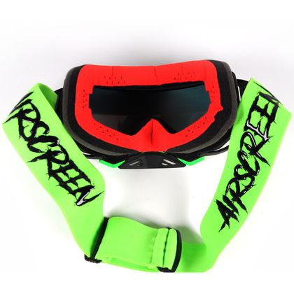 Airscreen Aero 07 EX heldere scherm 2026 Crossbril - Groen / Zwart