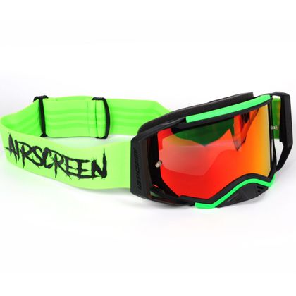 Airscreen Aero 07 EX scherm Iridum Roze 2026 Crossbril - Groen / Zwart Ref: ASM0164 / 001-017-IR7 