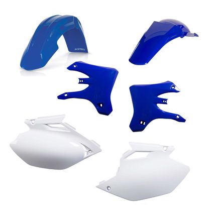 Acerbis Kleur Kunststof kit - Blauw / Wit