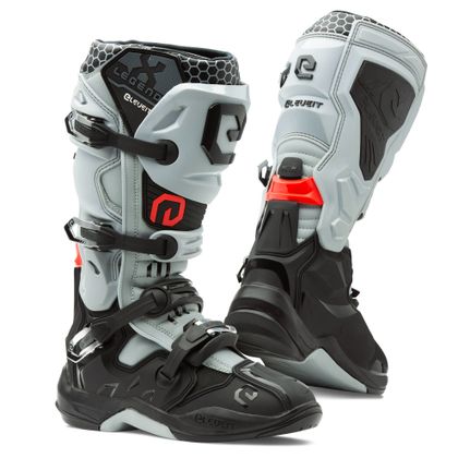 Bottes cross Eleveit X-LEGEND EVO 2026 - Noir / Gris Ref : ELE0056 