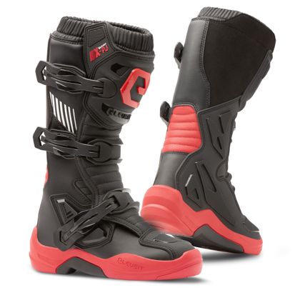 Bottes cross Eleveit X PEAK JUNIOR 2026 - Noir / Rouge Ref : ELE0059 