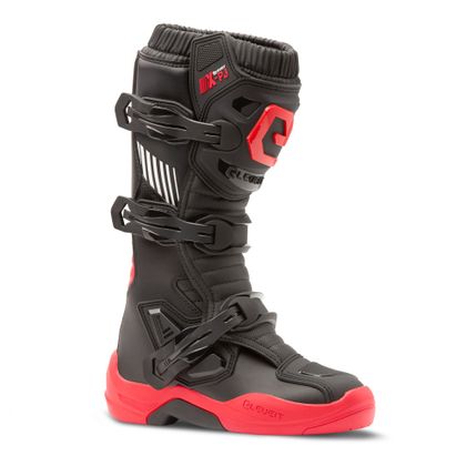 Bottes cross Eleveit X PEAK JUNIOR 2026 - Noir / Rouge
