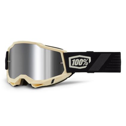 Gafas de motocross 100% ACCURI 2 Waystar -  Mirror Silver 2024 - Azul / Blanco