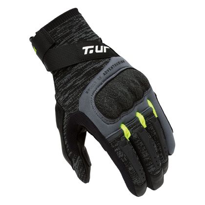 Gants T.UR G–KNIT - Noir / Jaune