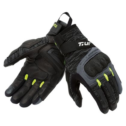 Gants T.UR G–KNIT - Noir / Jaune Ref : TUR0042 