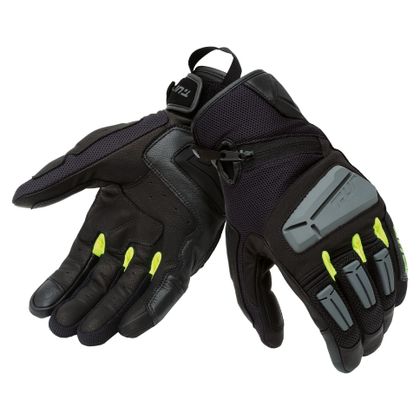 Gants T.UR G–FOUR - Noir / Jaune Ref : TUR0041 