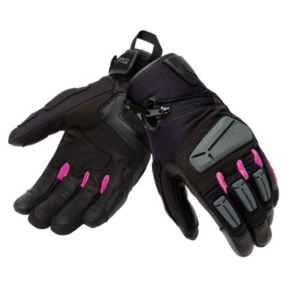 Gants T.UR G–FOUR LADY - Noir / Rose