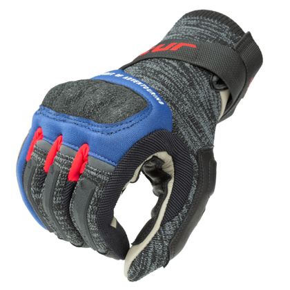 T.UR G–KNIT Handschoenen - Zwart / Blauw