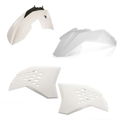 Acerbis Color Plastics kit - White