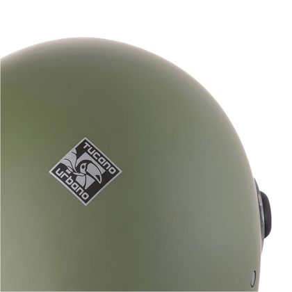 Casque jet Tucano Urbano EL'METTIN 6.0 - Vert / Vert