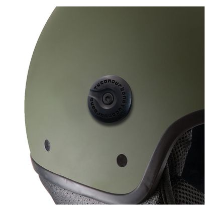 Casque jet Tucano Urbano EL'METTIN 6.0 - Vert / Vert