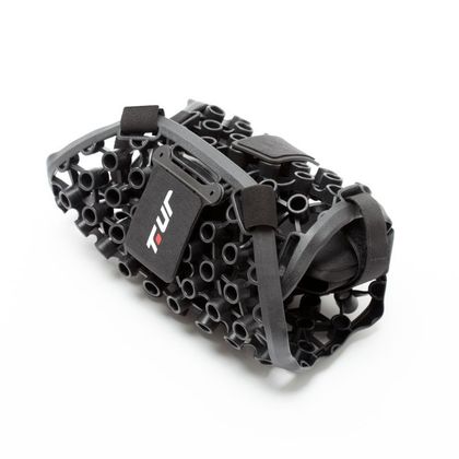 T.UR EASYFLEX 3IN1 BACK ARMOUR LEVEL 2 Back panel with shoulderstraps - Black