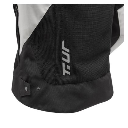 Blusão de Moto T.UR SIENA LADY - Cinza / Preto