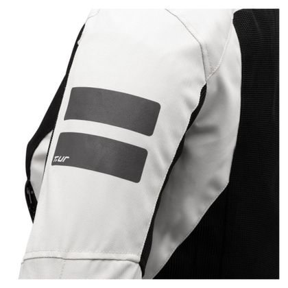 Blusão de Moto T.UR SIENA LADY - Cinza / Preto