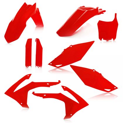 Kit plastiques Acerbis Full - Noir / Rouge