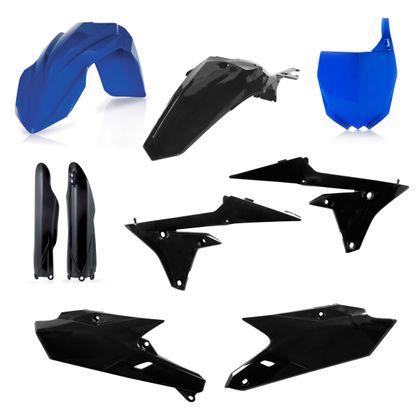 Acerbis Full Plastics kit - Black / Blue