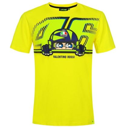 T-Shirt manches courtes VR 46 VALENTINO ROSSI CUPOLINO Ref : VR0490 