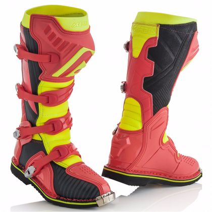 Bottes cross Acerbis X-PRO V RED YELLOW 2020 Ref : AE1660 