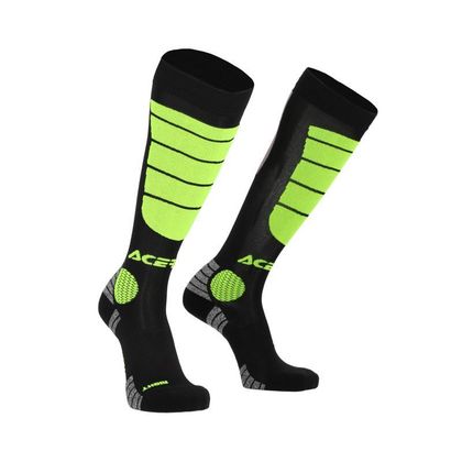 Meias MX Acerbis MX IMPACT - Preto / Amarelo Ref.: AE6773 