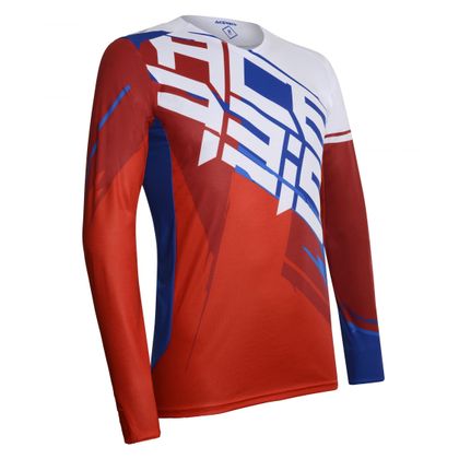 Camiseta de motocross Acerbis LTD SHUN - ROJO/AZUL- 2019 Ref : AE2235 