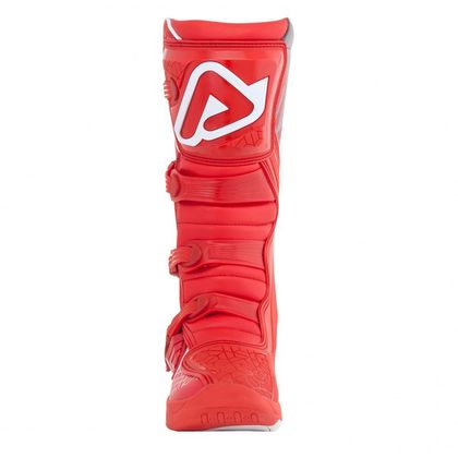 Bottes cross Acerbis X-TEAM RED WHITE 2023 - Rouge / Blanc