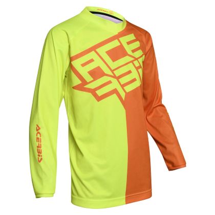 Camiseta de motocross Acerbis ECLIPSE - AMARILLO/NARANJA - NIÑO - Ref : AE2227 