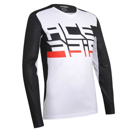 Camiseta de motocross Acerbis LTD KAIRON - NEGRO/BLANCO- 2019 Ref : AE2219 