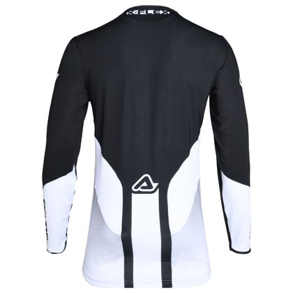 Camiseta de motocross Acerbis X-FLEX SIRIO- NEGRO/BLANCO - 2019