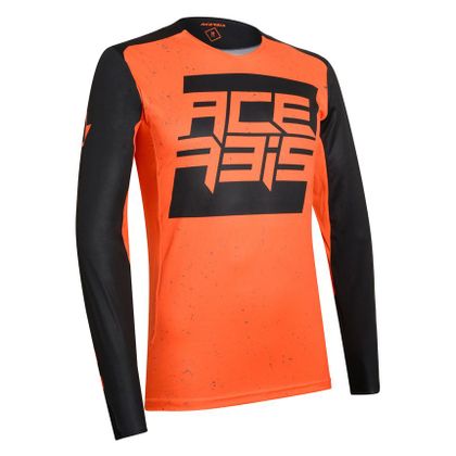 Camiseta de motocross Acerbis LTD ARCTURIAN - NEGRO/NARANJA- 2019 Ref : AE2220 