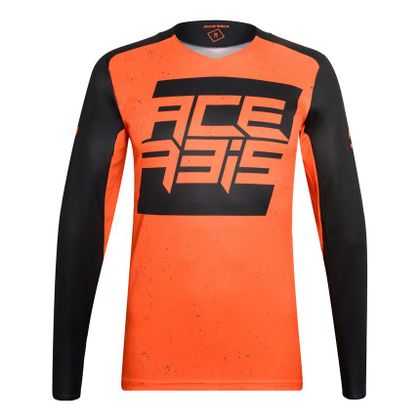 Camiseta de motocross Acerbis LTD ARCTURIAN - NEGRO/NARANJA- 2019