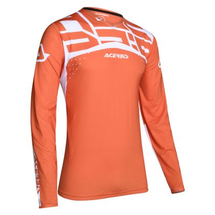 Camiseta de motocross Acerbis X-FLEX ANDROMEDA - NARANJA/BLANCO - 2019 Ref : AE2215 