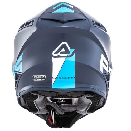 Casco de motocross Acerbis STEEL CARBON BLUE 2020