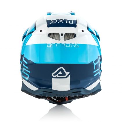 Casque cross Acerbis X-RACER VTR WHITE/BLUE 2020