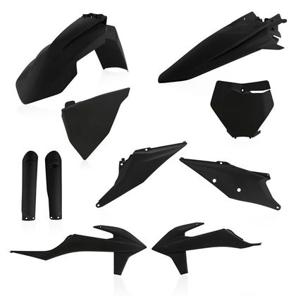 Kit de piezas de plástico Acerbis FULL KIT NEGRO METÁLICO - Negro