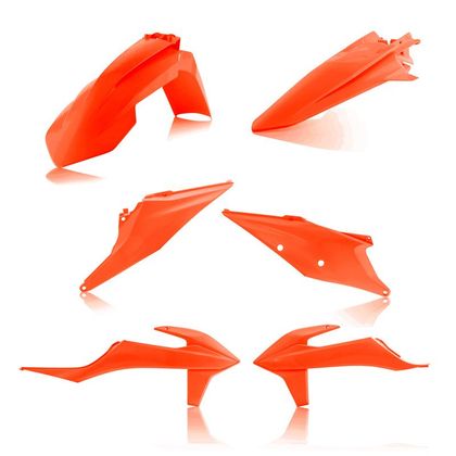 Kit plastiques Acerbis COULEUR ORANGE - Orange