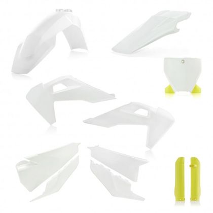 Kit plastiques Acerbis FULL KIT ORIGINE replica 19 - Blanc