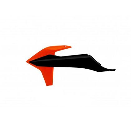 Ouie de radiateur Acerbis NOIR/ORANGE - Noir / Orange Ref : AE3250 / 0023500.313 