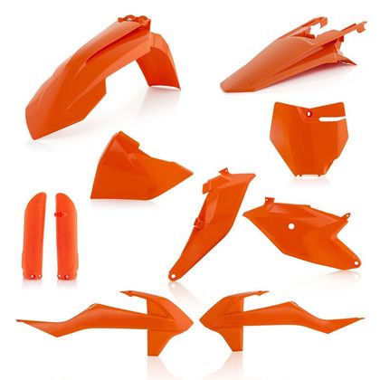 Kit de piezas de plástico Acerbis FULL KIT NARANJA