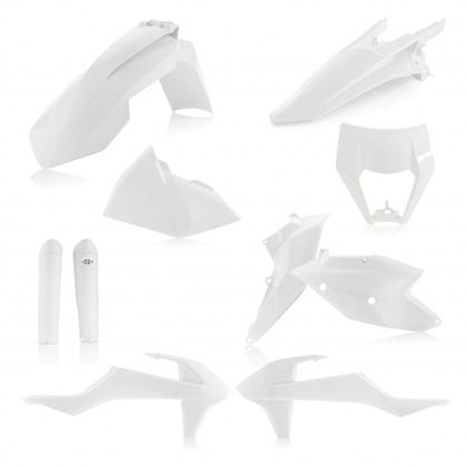 Kit de piezas de plástico Acerbis FULL KIT BLANCO - Blanco
