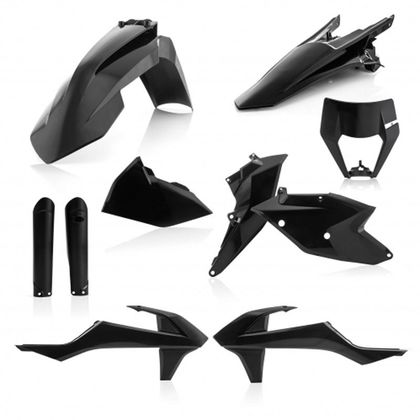Kit de piezas de plástico Acerbis FULL KIT NEGRO - Negro