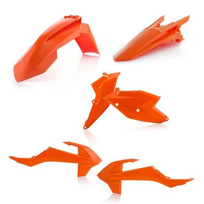 Kit plastiques Acerbis COULEUR ORANGE - Orange