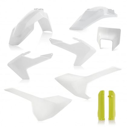 Kit plastiques Acerbis FULL KIT ORIGINE - Blanc