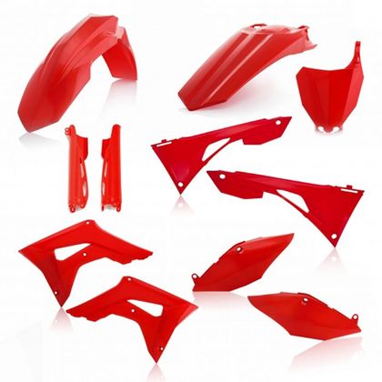 Kit plastiques Acerbis FULL KIT ROUGE - Rouge