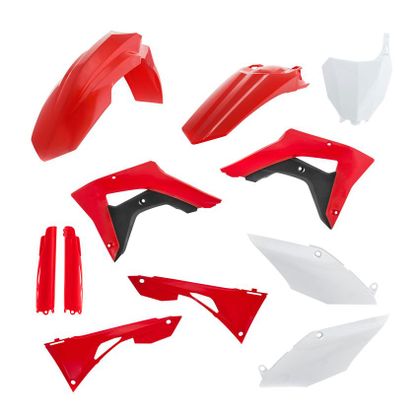 Kit de piezas de plástico Acerbis FULL KIT ORIGINAL REPLICA 19 - Rojo