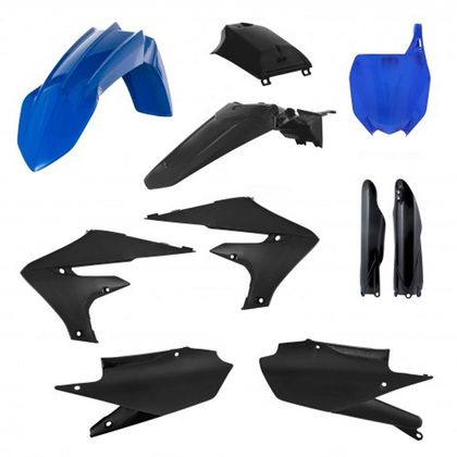 Kit plastiques Acerbis FULL KIT NOIR/BLEU - Noir / Bleu