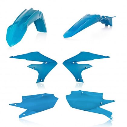 Kit plastiques Acerbis COULEUR LIGHT BLUE