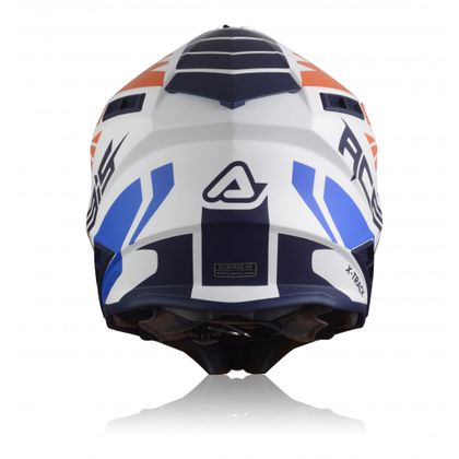 Casco de motocross Acerbis X-TRACK ORANGE/BLUE 2023