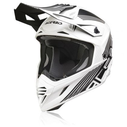 Casco de motocross Acerbis X-TRACK BLACK/WHITE 2023 Ref : AE3084 